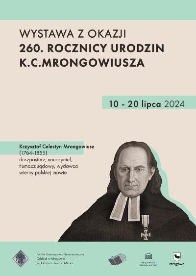 Wystawa z okazji 260. rocznicy urodzin K.C. Mrongowiusza 