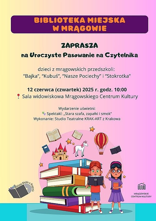 Pasowanie na Czytelnika