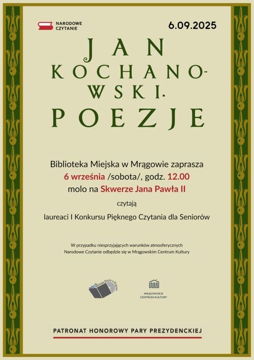Narodowe Czytanie 2025