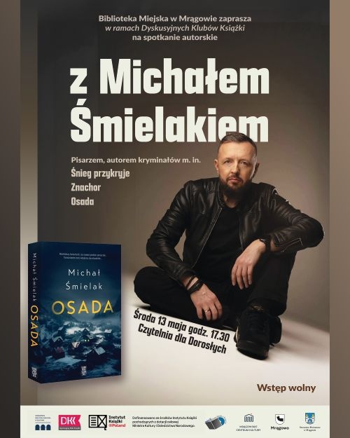 Spotkanie autorskie z Michałem Śmielakiem