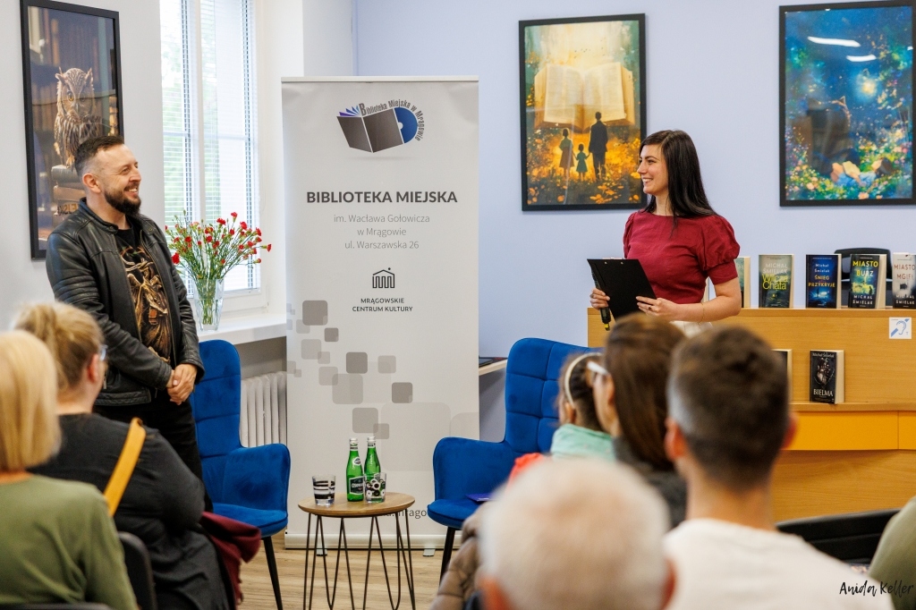 Spotkanie autorskie z Michałem Śmielakiem za nami!