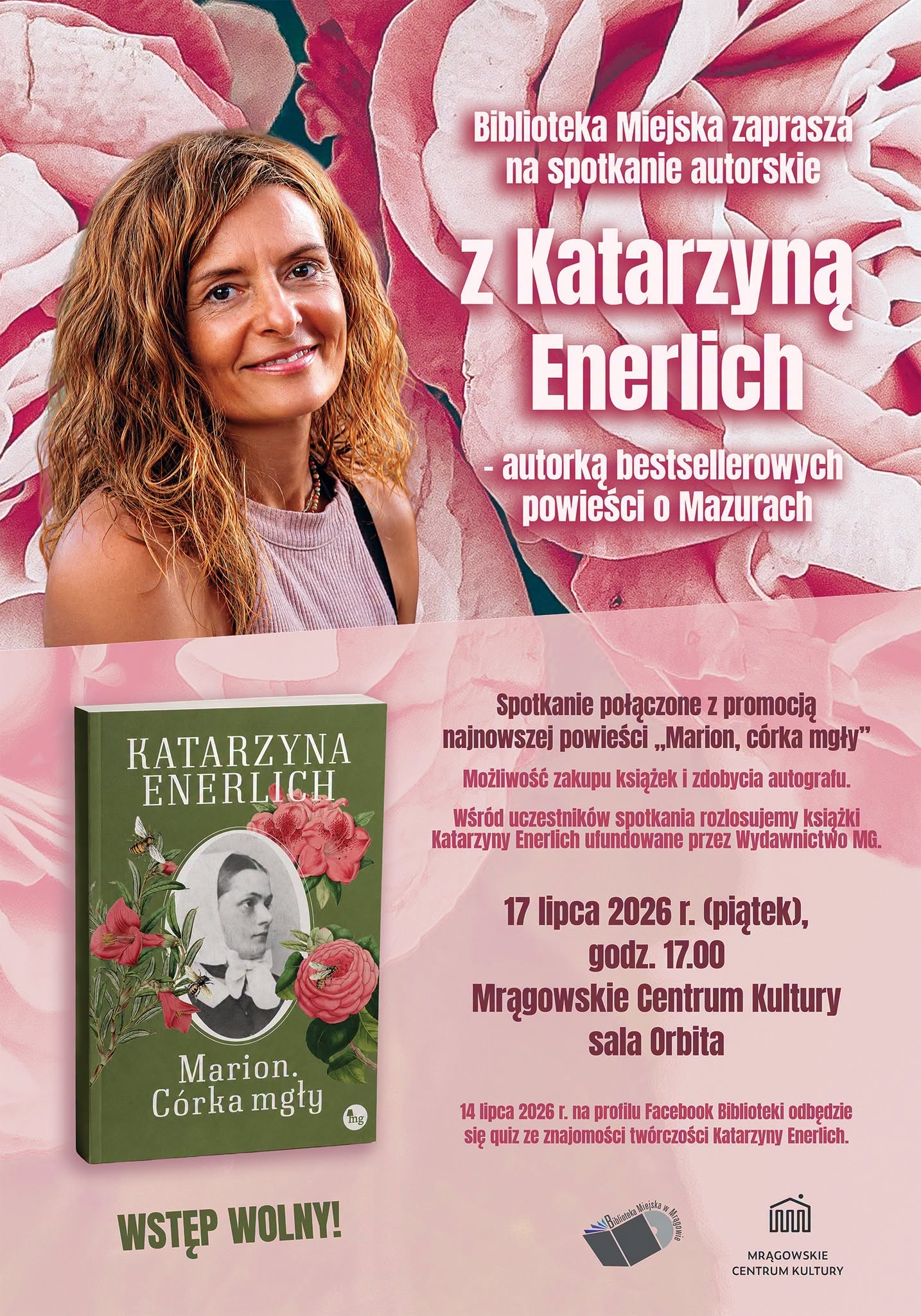 Zapraszamy na spotkanie autorskie z Katarzyną Enerlich 