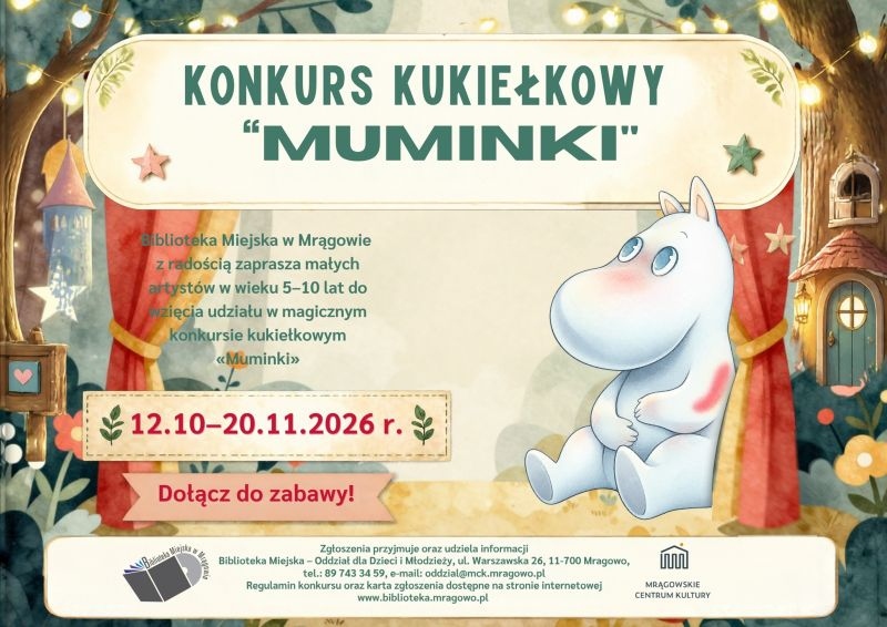 Konkurs kukiełkowy "Muminki"